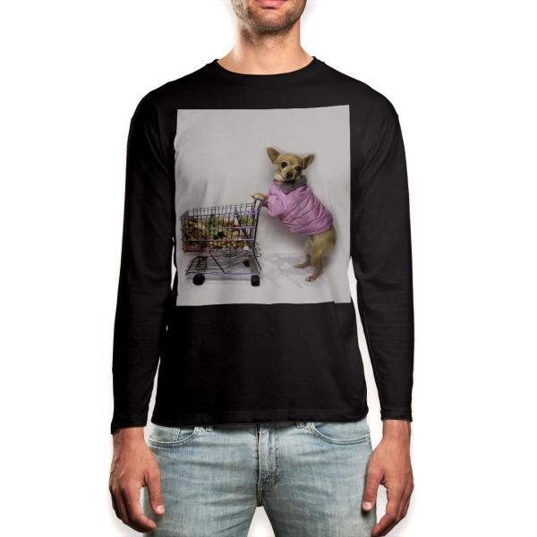 O TVc Y  ubN fUC XS S M L XL 2XL T eB[Vc  black T shirt long sleeve  @@ʐ^ 002736