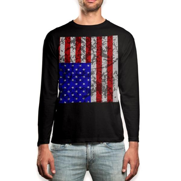 O TVc Y  ubN fUC XS S M L XL 2XL T eB[Vc  black T shirt long sleeve  O@ 002756