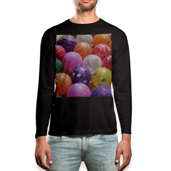 O TVc Y  ubN fUC XS S M L XL 2XL T eB[Vc  black T shirt long sleeve  ā@Ղ@ʐ^ 002767