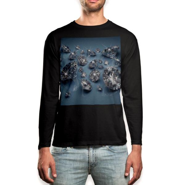 O TVc Y  ubN fUC XS S M L XL 2XL T eB[Vc  black T shirt long sleeve  ΁@ʐ^ 002878