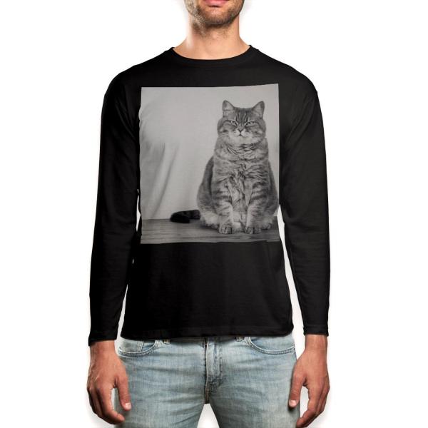 O TVc Y  ubN fUC XS S M L XL 2XL T eB[Vc  black T shirt long sleeve  L@@ʐ^ 002901