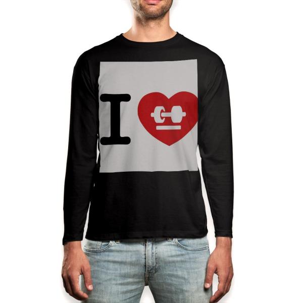 O TVc Y  ubN fUC XS S M L XL 2XL T eB[Vc  black T shirt long sleeve  @p@n[g 003021