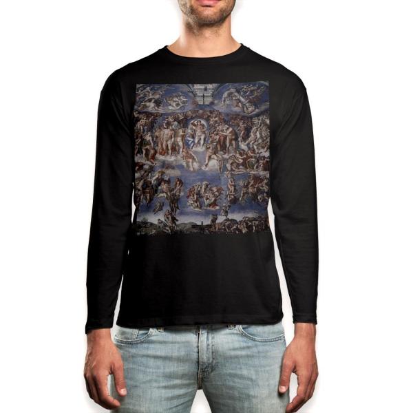 O TVc Y  ubN fUC XS S M L XL 2XL T eB[Vc  black T shirt long sleeve  l@G@CXg 003178