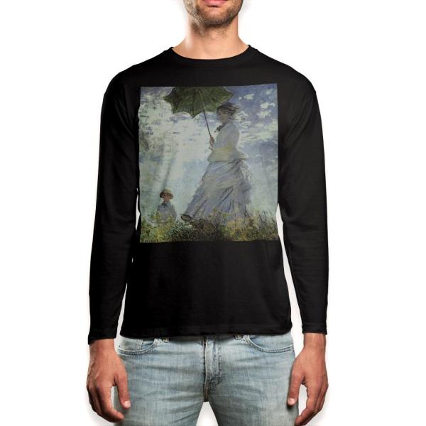 O TVc Y  ubN fUC XS S M L XL 2XL T eB[Vc  black T shirt long sleeve  l@G@CXg 003201