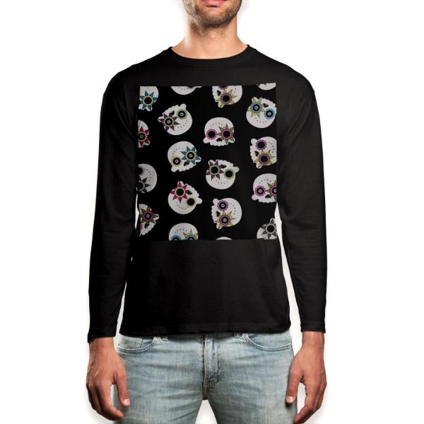 O TVc Y  ubN fUC XS S M L XL 2XL T eB[Vc  black T shirt long sleeve  [@hN@LN^[ 003519