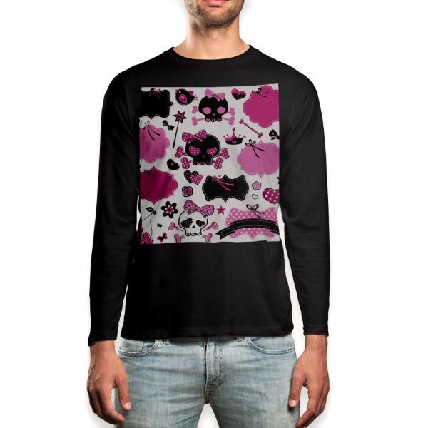 O TVc Y  ubN fUC XS S M L XL 2XL T eB[Vc  black T shirt long sleeve  sN@hN@K[[ 003540