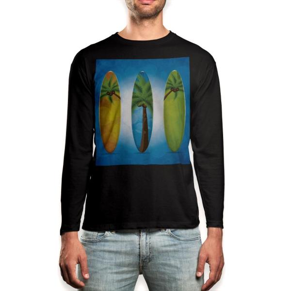 O TVc Y  ubN fUC XS S M L XL 2XL T eB[Vc  black T shirt long sleeve  T[tB@C@CXg 003586