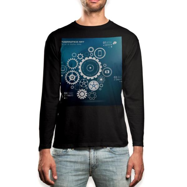 O TVc Y  ubN fUC XS S M L XL 2XL T eB[Vc  black T shirt long sleeve  Ce@lW@ 004916