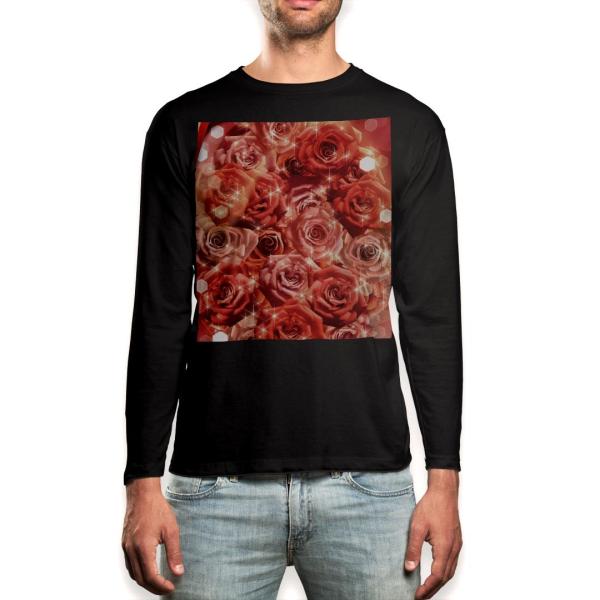 O TVc Y  ubN fUC XS S M L XL 2XL T eB[Vc  black T shirt long sleeve  KN@ԁ@ʐ^ 004966