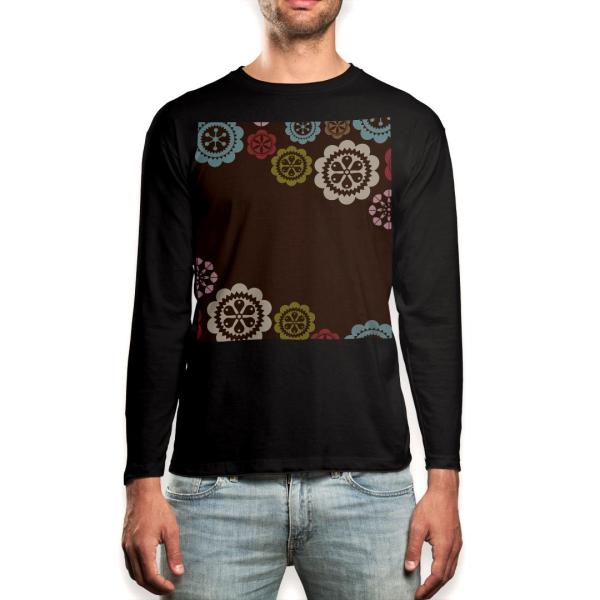 O TVc Y  ubN fUC XS S M L XL 2XL T eB[Vc  black T shirt long sleeve  ԁ@t[@uE 004981