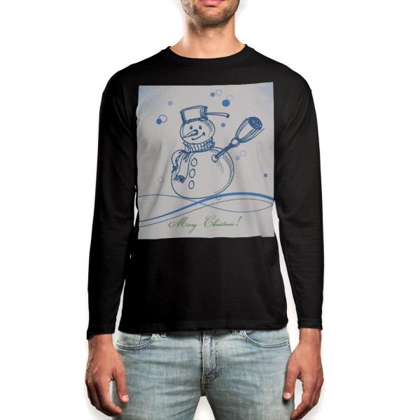 �����O T�V���c �����Y ���� �u���b�N �f�U�C�� XS S M L XL 2XL ����T �e�B�[�V���c �� black T shirt long sleeve  �X�m�[�}���@�~�@�C���X�g 005021