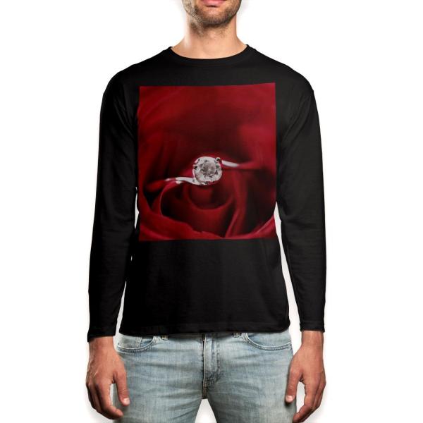 O TVc Y  ubN fUC XS S M L XL 2XL T eB[Vc  black T shirt long sleeve  ԁ@wց@KN 005136