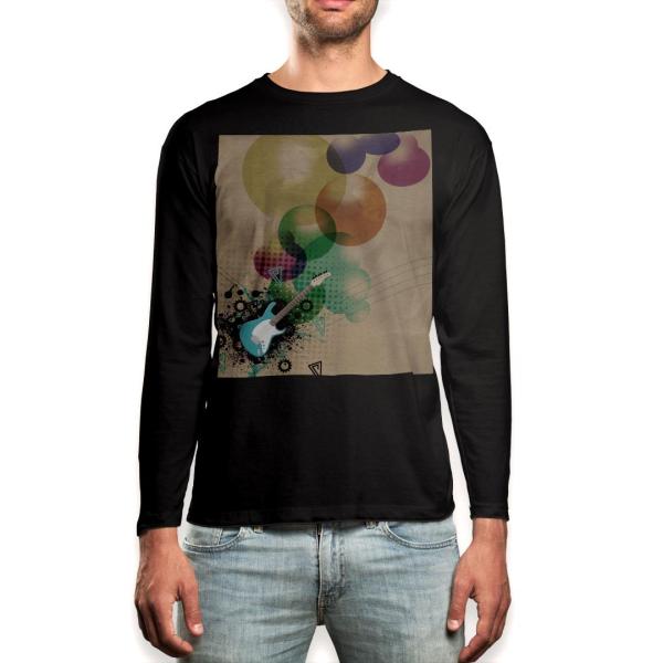 �����O T�V���c �����Y ���� �u���b�N �f�U�C�� XS S M L XL 2XL ����T �e�B�[�V���c �� black T shirt long sleeve  �M�^�[�@�J���t���@�C���X�g 005143