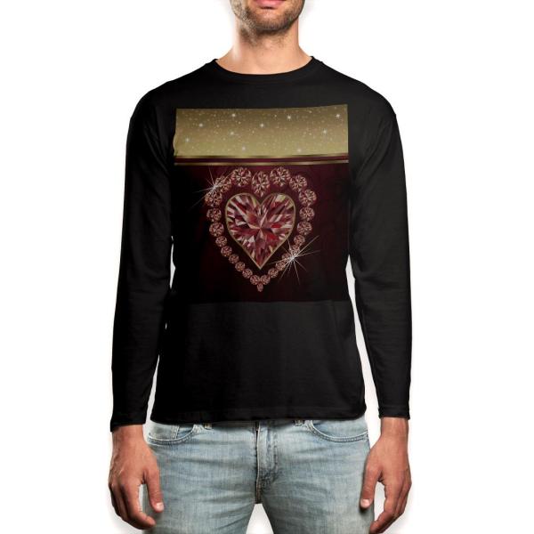 O TVc Y  ubN fUC XS S M L XL 2XL T eB[Vc  black T shirt long sleeve  n[g@΁@LL 005253