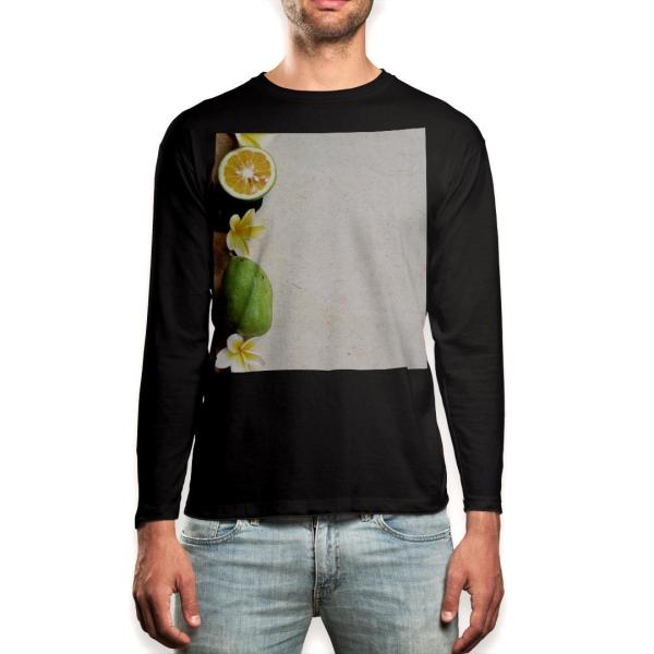 O TVc Y  ubN fUC XS S M L XL 2XL T eB[Vc  black T shirt long sleeve  ʐ^@ā@t[c 005466