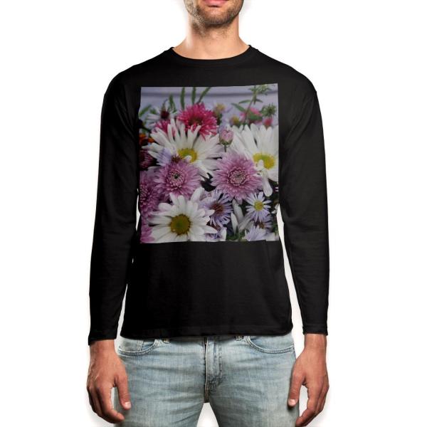 O TVc Y  ubN fUC XS S M L XL 2XL T eB[Vc  black T shirt long sleeve  ʐ^@ԁ@t[ 005531