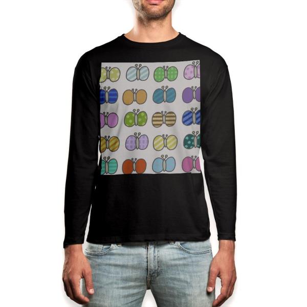 O TVc Y  ubN fUC XS S M L XL 2XL T eB[Vc  black T shirt long sleeve  @͗l@CXg 005657