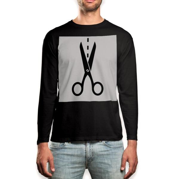 O TVc Y  ubN fUC XS S M L XL 2XL T eB[Vc  black T shirt long sleeve  ͂݁@@ 006257