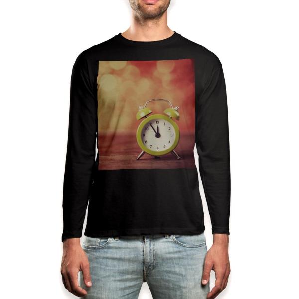 O TVc Y  ubN fUC XS S M L XL 2XL T eB[Vc  black T shirt long sleeve  ʐ^@v 006444