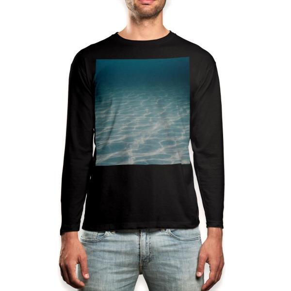 O TVc Y  ubN fUC XS S M L XL 2XL T eB[Vc  black T shirt long sleeve  ʐ^@C 006566