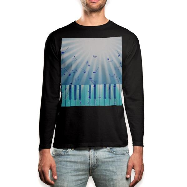 O TVc Y  ubN fUC XS S M L XL 2XL T eB[Vc  black T shirt long sleeve  sAm@ 006713