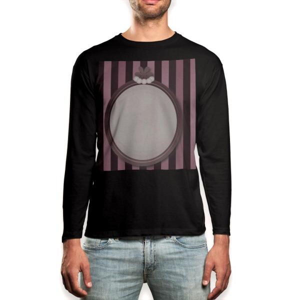 O TVc Y  ubN fUC XS S M L XL 2XL T eB[Vc  black T shirt long sleeve  XgCv@ 007244