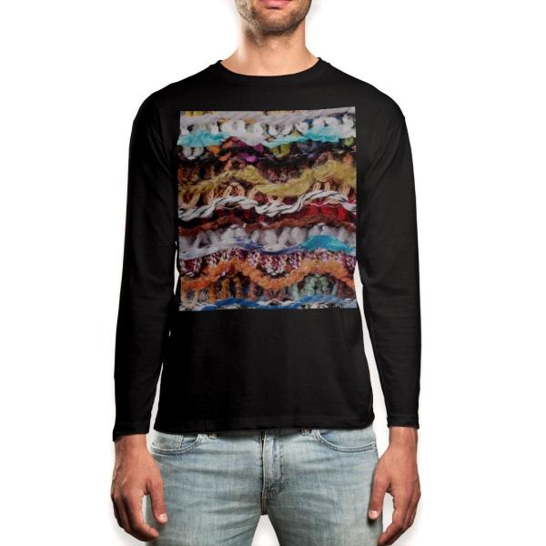 O TVc Y  ubN fUC XS S M L XL 2XL T eB[Vc  black T shirt long sleeve  ʐ^@ю@͗l@n 007401