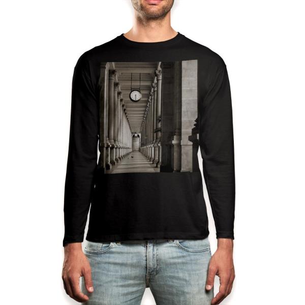 O TVc Y  ubN fUC XS S M L XL 2XL T eB[Vc  black T shirt long sleeve  ʐ^@mN@v@ 007546