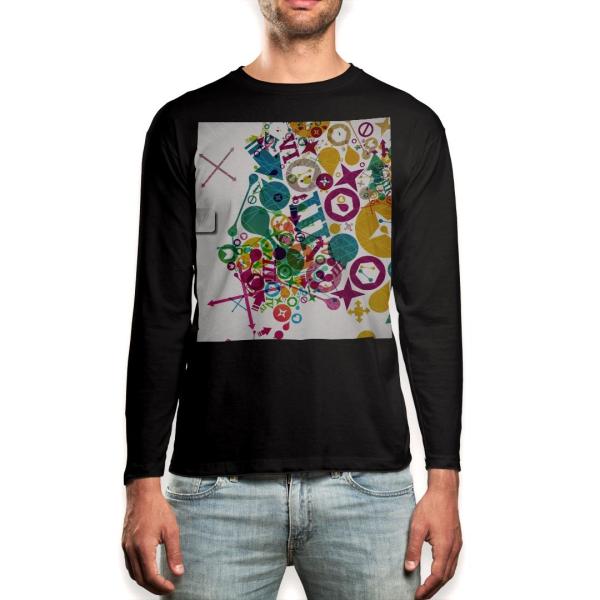 O TVc Y  ubN fUC XS S M L XL 2XL T eB[Vc  black T shirt long sleeve  Jt@C{[@n[g 008196