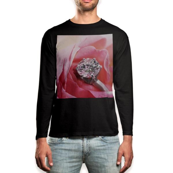 O TVc Y  ubN fUC XS S M L XL 2XL T eB[Vc  black T shirt long sleeve  ʐ^@ԁ@t[@wց@_C 008706