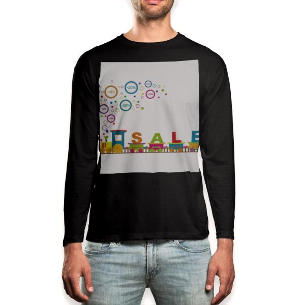 O TVc Y  ubN fUC XS S M L XL 2XL T eB[Vc  black T shirt long sleeve  CXg@Jt@ 008873