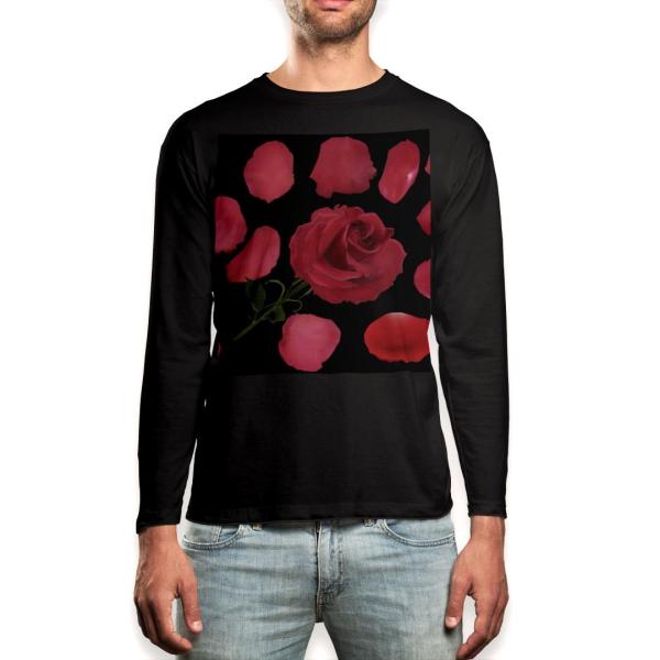 O TVc Y  ubN fUC XS S M L XL 2XL T eB[Vc  black T shirt long sleeve  t[@ԁ@KN@ԁ@bh 008906