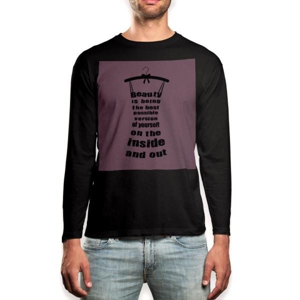 O TVc Y  ubN fUC XS S M L XL 2XL T eB[Vc  black T shirt long sleeve  p@@ 009379