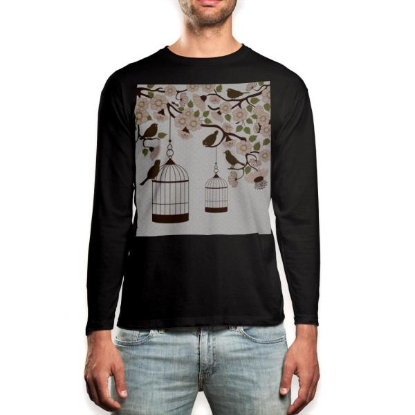 O TVc Y  ubN fUC XS S M L XL 2XL T eB[Vc  black T shirt long sleeve  t[@@a 009682