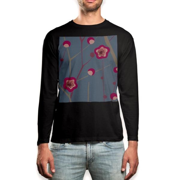 O TVc Y  ubN fUC XS S M L XL 2XL T eB[Vc  black T shirt long sleeve  ԁ@a@sN@O[ 010632