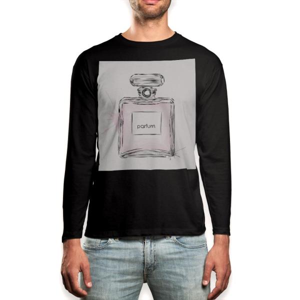 �����O T�V���c �����Y ���� �u���b�N �f�U�C�� XS S M L XL 2XL ����T �e�B�[�V���c �� black T shirt long sleeve  �����@�������@�t���O�����X 010914