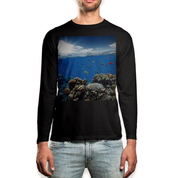 O TVc Y  ubN fUC XS S M L XL 2XL T eB[Vc  black T shirt long sleeve  C@@ʐ^ 010920