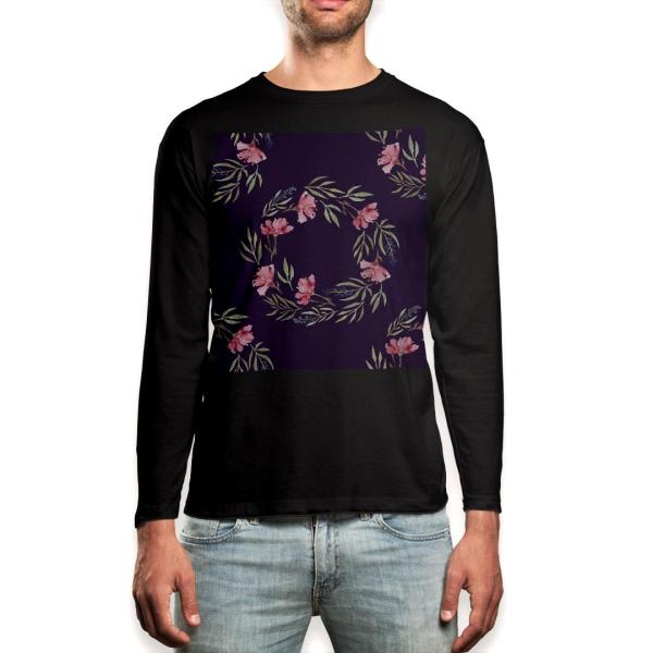 O TVc Y  ubN fUC XS S M L XL 2XL T eB[Vc  black T shirt long sleeve  ԁ@ʁ@ 011059