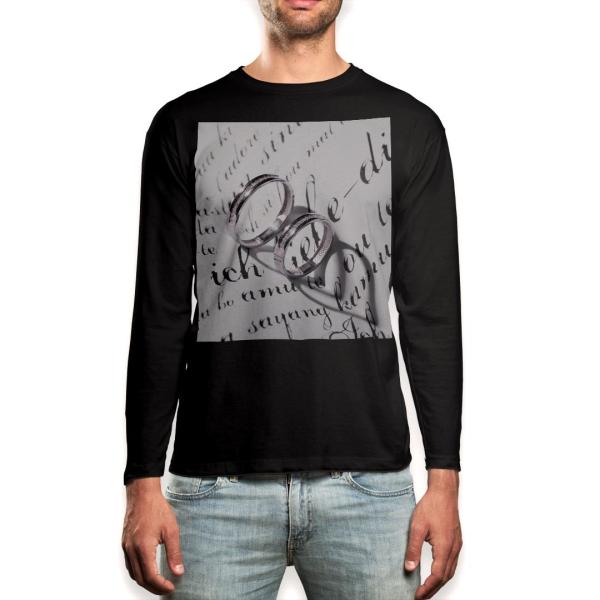 O TVc Y  ubN fUC XS S M L XL 2XL T eB[Vc  black T shirt long sleeve  wց@p@yA 011415