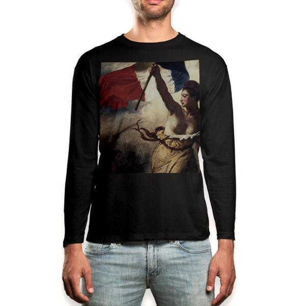 O TVc Y  ubN fUC XS S M L XL 2XL T eB[Vc  black T shirt long sleeve  CXg@l@G 011471