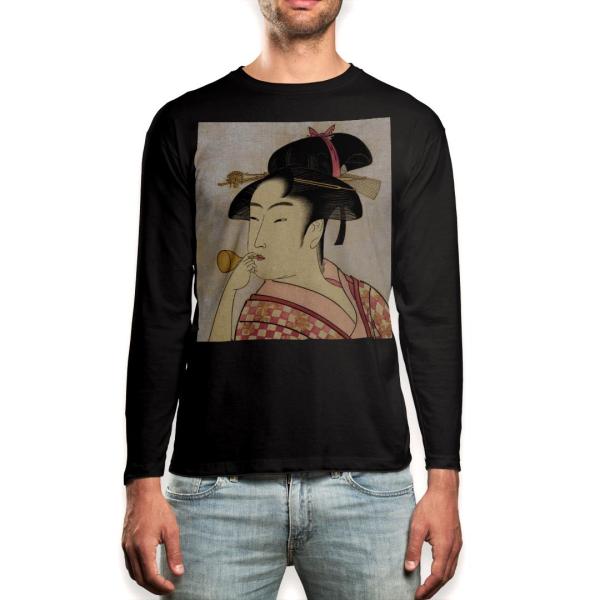 O TVc Y  ubN fUC XS S M L XL 2XL T eB[Vc  black T shirt long sleeve  a@a@l 011481