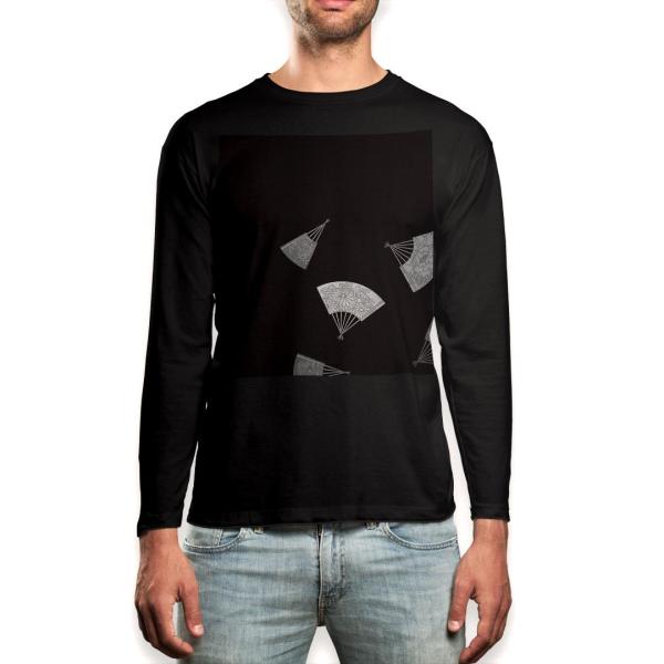 O TVc Y  ubN fUC XS S M L XL 2XL T eB[Vc  black T shirt long sleeve  a@a@q 011486