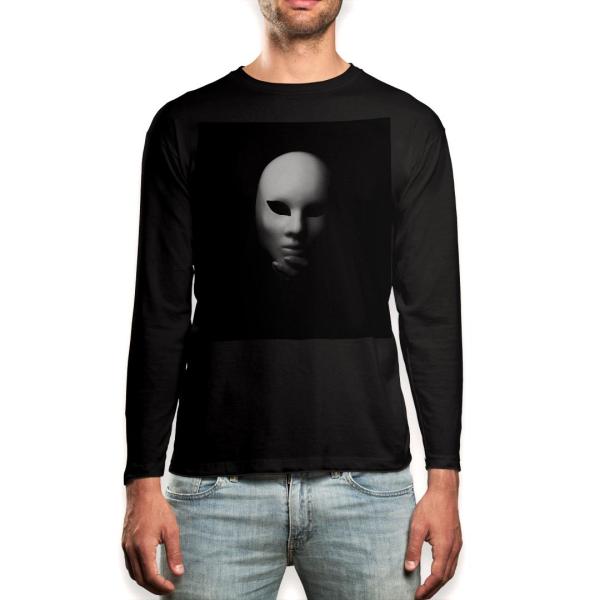 O TVc Y  ubN fUC XS S M L XL 2XL T eB[Vc  black T shirt long sleeve  ʁ@@ 011710