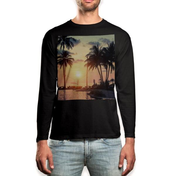 O TVc Y  ubN fUC XS S M L XL 2XL T eB[Vc  black T shirt long sleeve  ʐ^@V̖؁@[Ă 011779