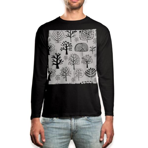 O TVc Y  ubN fUC XS S M L XL 2XL T eB[Vc  black T shirt long sleeve  ؁@mg[@ 011956