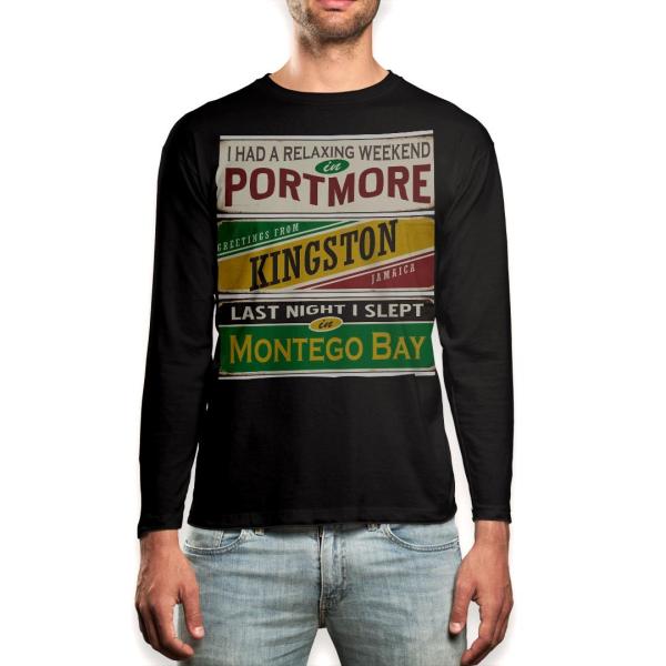 O TVc Y  ubN fUC XS S M L XL 2XL T eB[Vc  black T shirt long sleeve  p@@ 011981