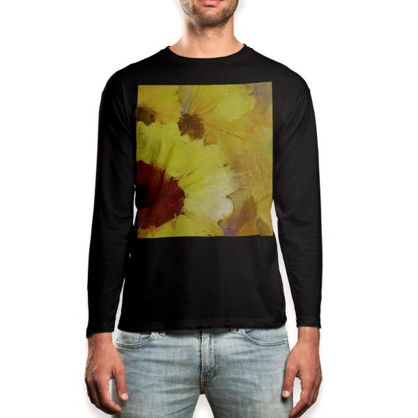 O TVc Y  ubN fUC XS S M L XL 2XL T eB[Vc  black T shirt long sleeve  Ђ܂@F@G 012204