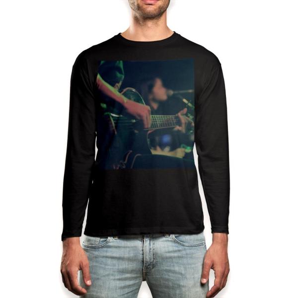 �����O T�V���c �����Y ���� �u���b�N �f�U�C�� XS S M L XL 2XL ����T �e�B�[�V���c �� black T shirt long sleeve  �M�^�[�@�}�C�N�@�ʐ^ 012493