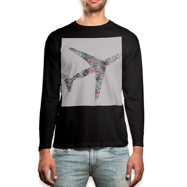 O TVc Y  ubN fUC XS S M L XL 2XL T eB[Vc  black T shirt long sleeve  s@@X^v@p 012913