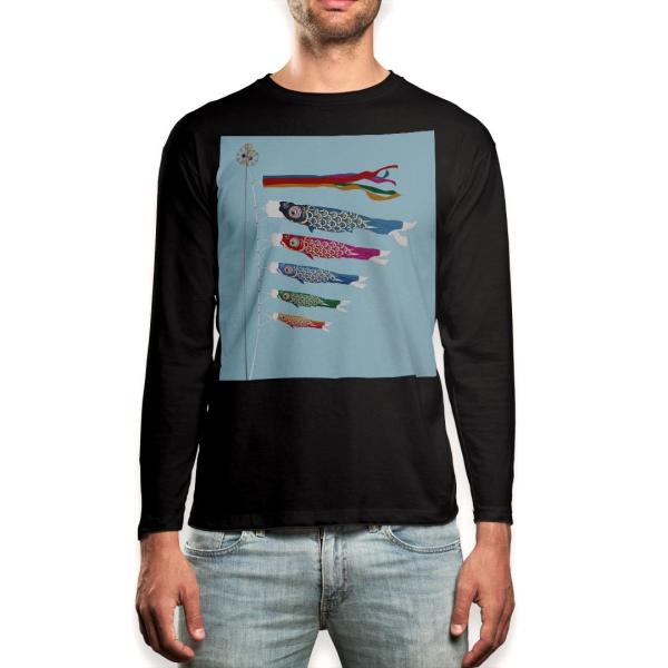 O TVc Y  ubN fUC XS S M L XL 2XL T eB[Vc  black T shirt long sleeve  ̂ڂ@ǂ̓@ߋ 013174